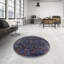 Tapis oriental mauve / bleu / gris-1425145541