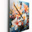 Jeliel - Horloge murale florale-353612054