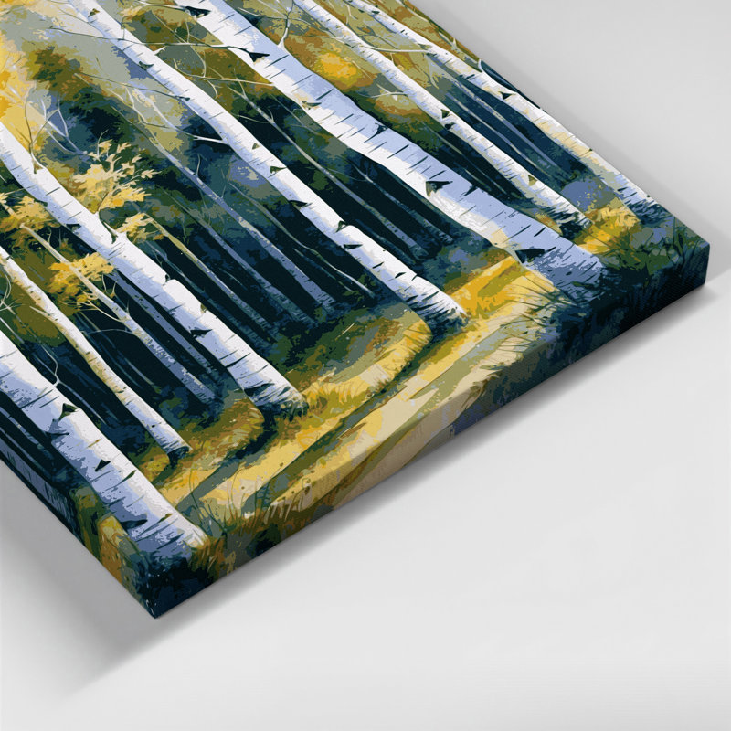 "Watercolor Botanical 87", art mural sur toile beige, H 8 po x l 10 po