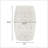 LILAC 12" SIDE TABLE -WHITE-237738585