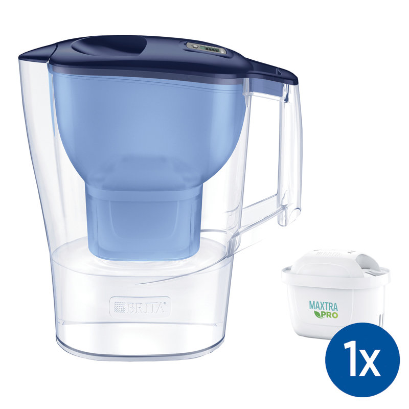 2.4L Aluna Water Filter Jug with 1 Cartridge