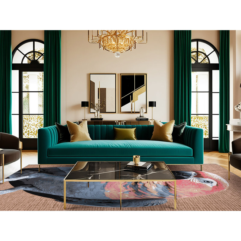  Tapis lavable Galah Birds, Rectangulaire 2 pi x 3 pi