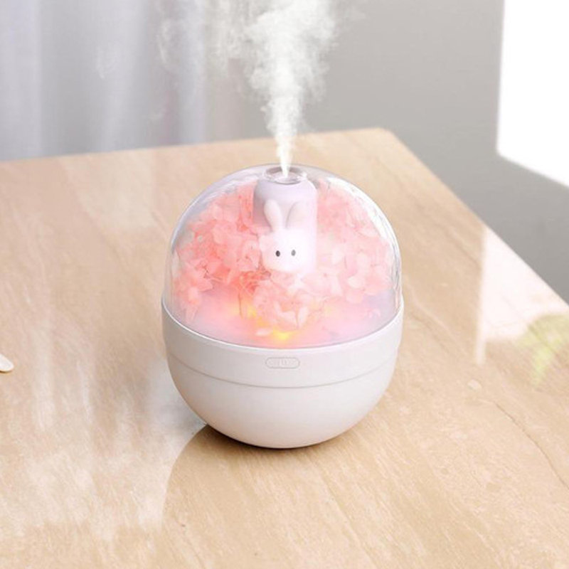 Humidificateur sans fil 220 ml, Rose