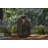 15-Inch Solar-Powered Willow Lantern – Decorative Outdoor Garden Light with Internal LED Bulb and Natural Woven Style