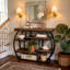 Console 41,33 po avec tablettes de rangement