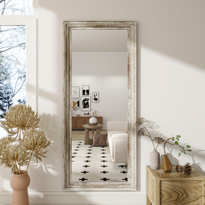 Arandip Solid Wood Full Length Mirror