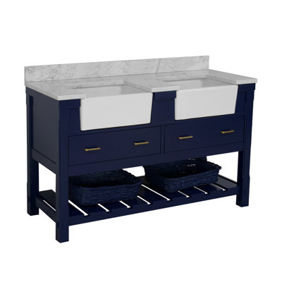 Ensemble de meuble-lavabo double 60 po Hitton
