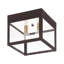 Plafonnier semi-encastré extérieur l 8 po Destina-61922163