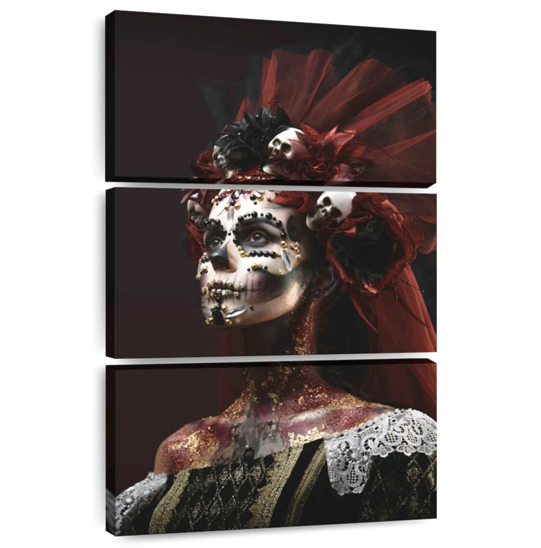 Hitzel Santa Muerte Skeleton, 32" H x 20" W