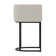 27" H Counter Height Bar Stools Set Of 4, Modern Barrel Counter Stools With Backrest And Arms, Metal Frames, Upholstered Accent Barstools For Kitchen Island