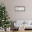Souhaits de Noël et bisous de gui encadré, estampe numérique, conception par Susie Boyer-1045949274-1045949275