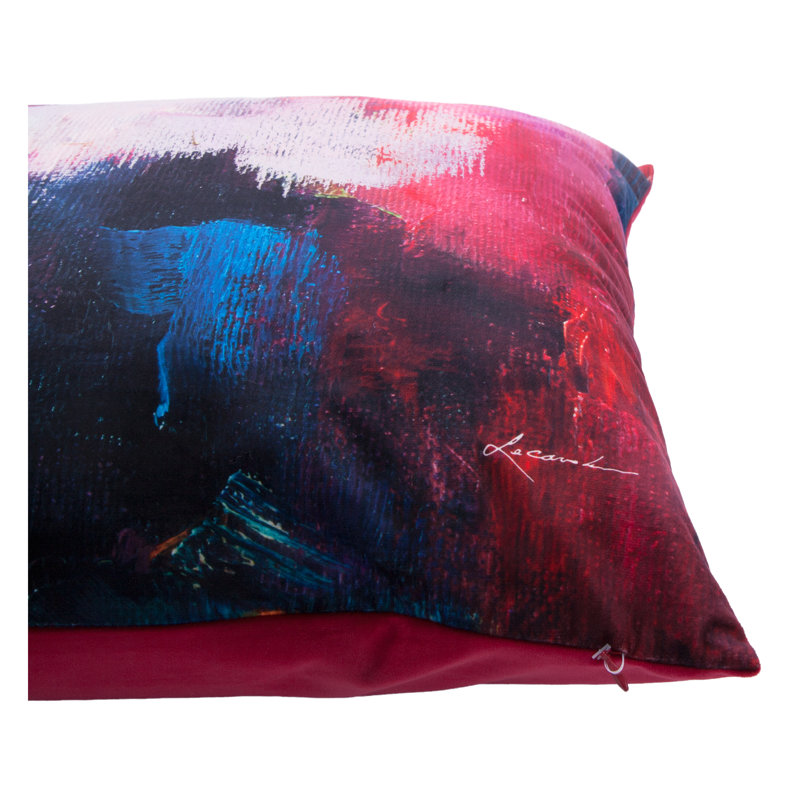Mcnelly Feather Linen Throw Pillow