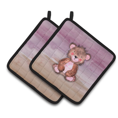 Caroline's Treasures Polyester Potholder Set