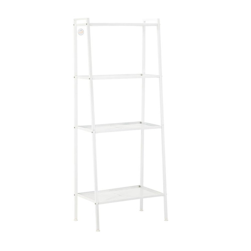 Ladder Bookcase, White