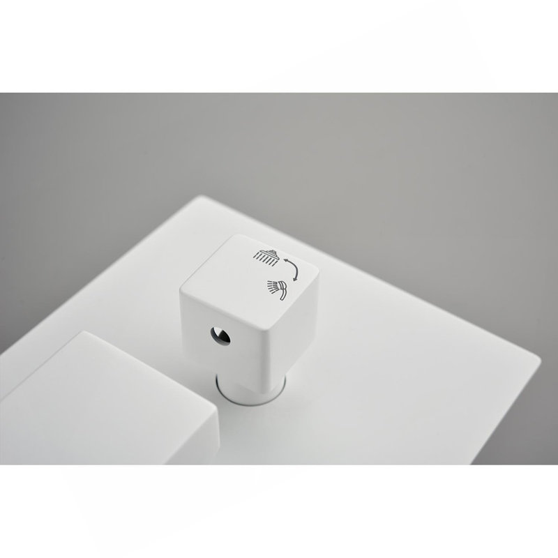 Système de pomme de douche 16 po, Blanc