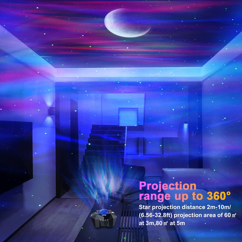 Star Projector with Bluetooth Speaker & Remote