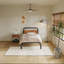 Lit plateforme en métal noir Amylia avec tête de lit en bois massif de 40 po, rangement sous le lit, support silencieux, aucun sommier requis-1026695240-1034755524
