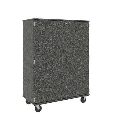 6 Compartment Classroom Cabinet with Casters