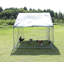 Cage à poules en métal imprégnée de fil d'acier de grande taille One Support