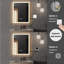 Altamuro Rectangle Makeup / Shaving Mirror