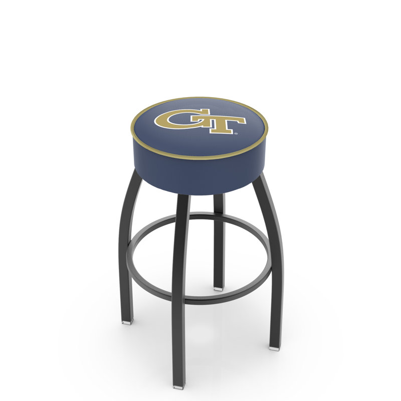 Tabouret de bar et de comptoir NCAA, Georgia Tech, Noir, Tabouret de bar (assise de 30 po de hauteur)