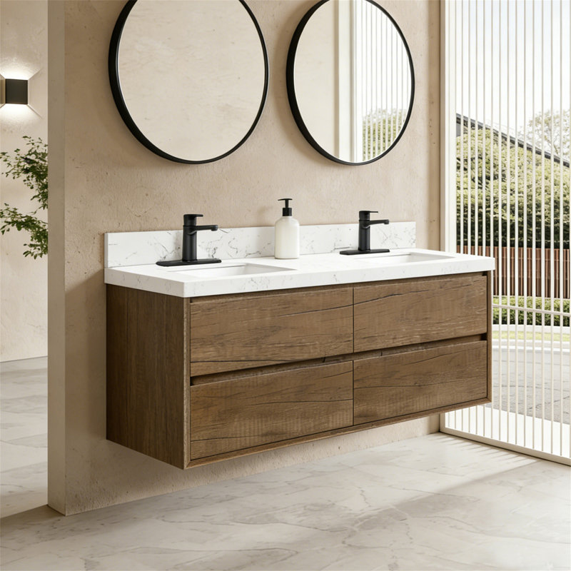 Meuble-lavabo mural 60 po