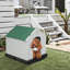 Deshondra Waterproof Plastic Dog Shelter with Animal Shelter-425779636-425779639