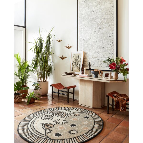 Justina Blakeney x Loloi Ayo Hand Hooked Wool Abstract Rug & Reviews -  Wayfair Canada