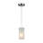 Huntersville 1 - Light Brushed Nickel Single Pendant