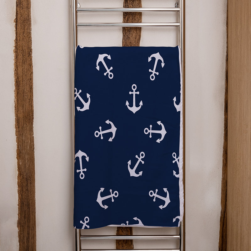 Regis Midweight Bath Towel, Blue