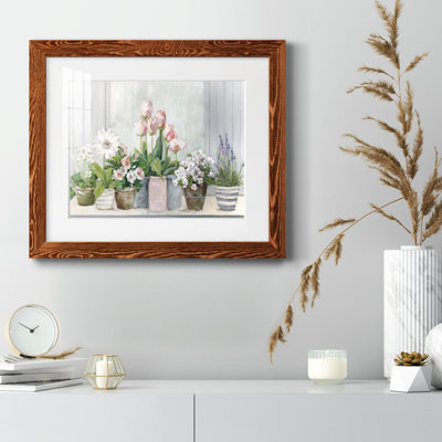 Cottage cultivé - Peinture encadrée
