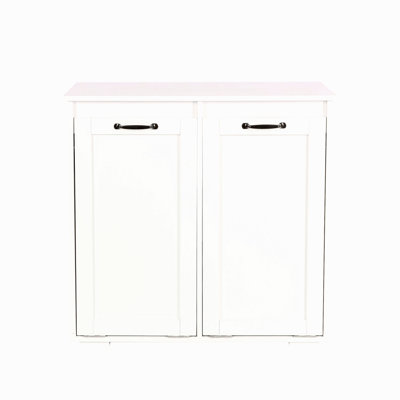 Laundry Cabinet ,With 2 Removable Liner Bags