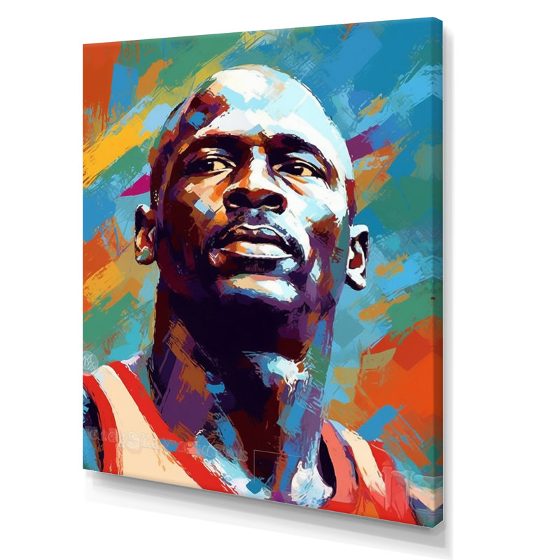 Mj The Best sur impression sur toile, Toile tendue, H 44 po x l 34 po x P 1,5 po