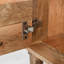 Table de chevet en bois naturel