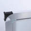 Miroir de salle de bain 48 po x 32 po, cadre à DEL, brouillard, choix de 3 transformations de couleurs personnalisables accessibles au mur