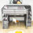 Kids Loft Bed with Drawers-1867887326-1867887297