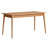 59"W MCM Solid Wood Desk with Drawer-1323167529-1323167532