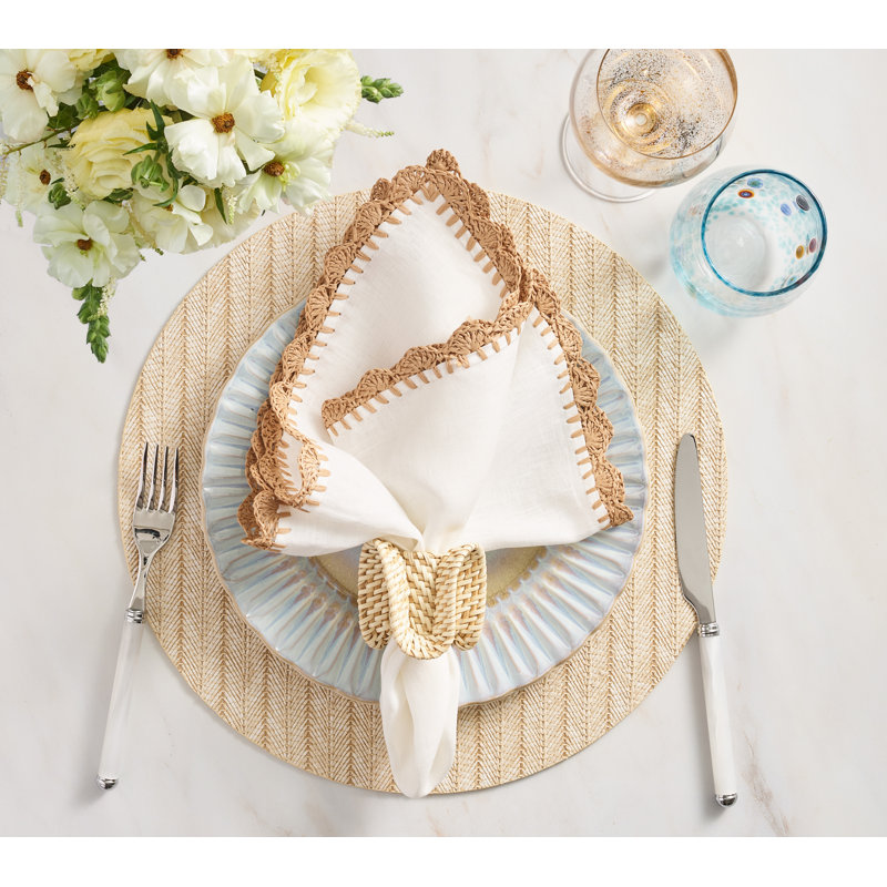 Shell Edge Napkin