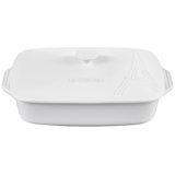 Le Creuset Stoneware 3.5 Qt Rectangular Casserole with Lid