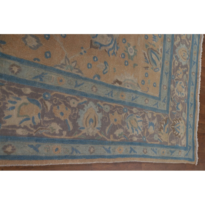 Tapis traditionnel délavé All-Over 10 x 13
