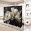 Cloison pliante 4 panneaux paravent Royal White-134580254-134580252
