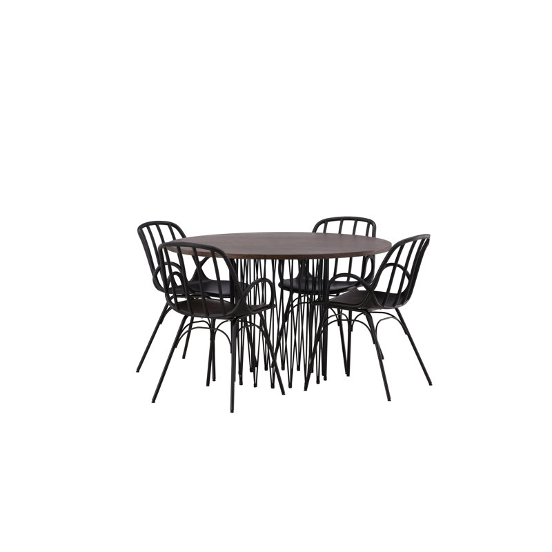 Nyema 4 - Person Dining Set