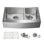 36'' L Double Bowl Stainless Steel Kitchen Sink