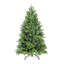 Arbre de Noël de 7,5 pi avec 1599 pointes en PE + PVC - Arbre de Noël plein corps avec branches articulées, assemblage facile, support en métal stable, décoration de Noël classique-544332538