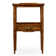 Casually Country Solid Wood Tray Top End Table with Storage