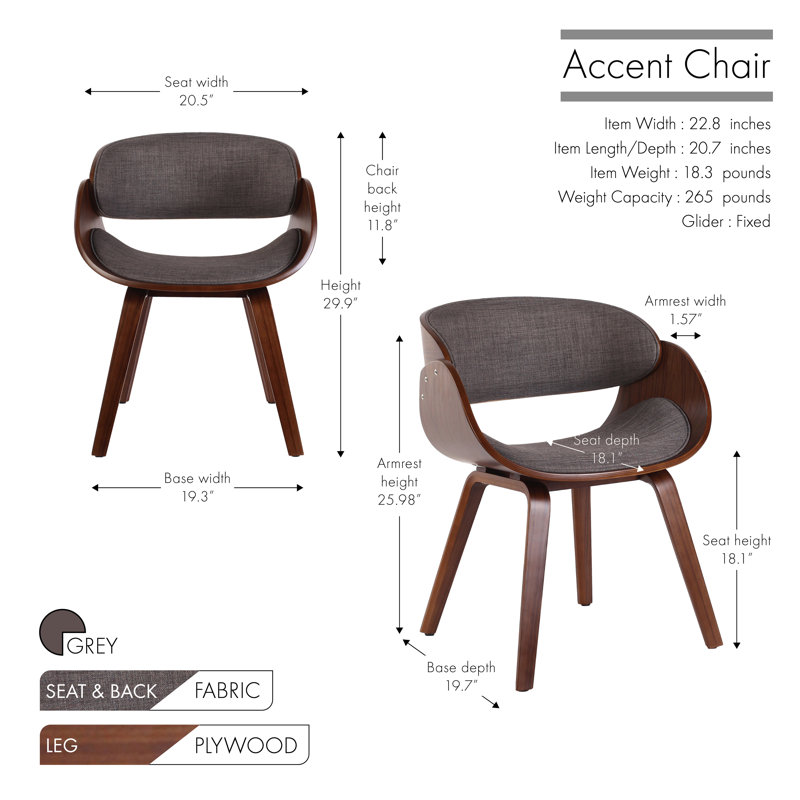 Toledo Side Chair, Grey
