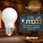 9 Watt LED A19 Light Bulbs, Warm Dimming 3000K (Soft White)