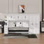 Lit escamotable simple avec armoire murale, armoire et bureau-905493942