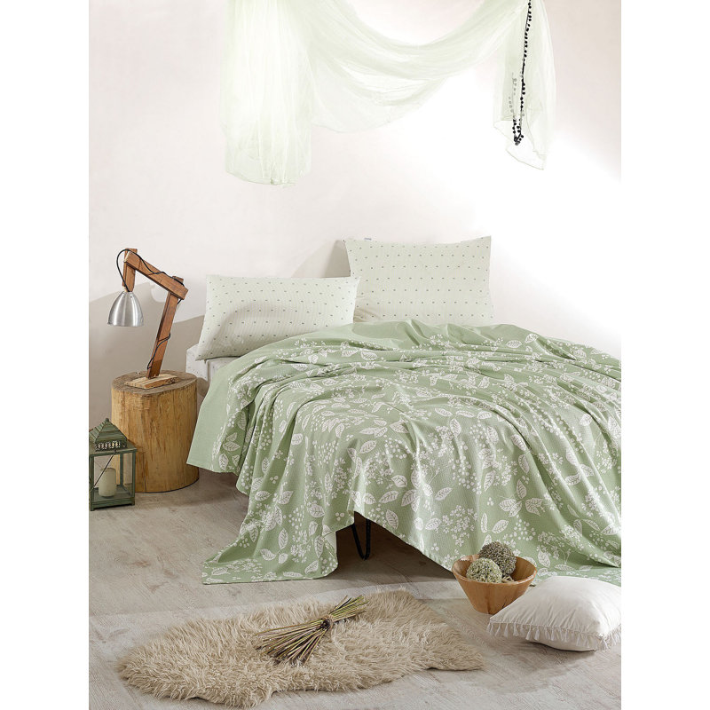 Ensemble de draps double 100% coton