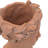 Brown Head Bust Planter, Cement - Make Your Garden & Outdoor Stand Out 7.3X6.9X10.6 Inches Home Distinction-848553769